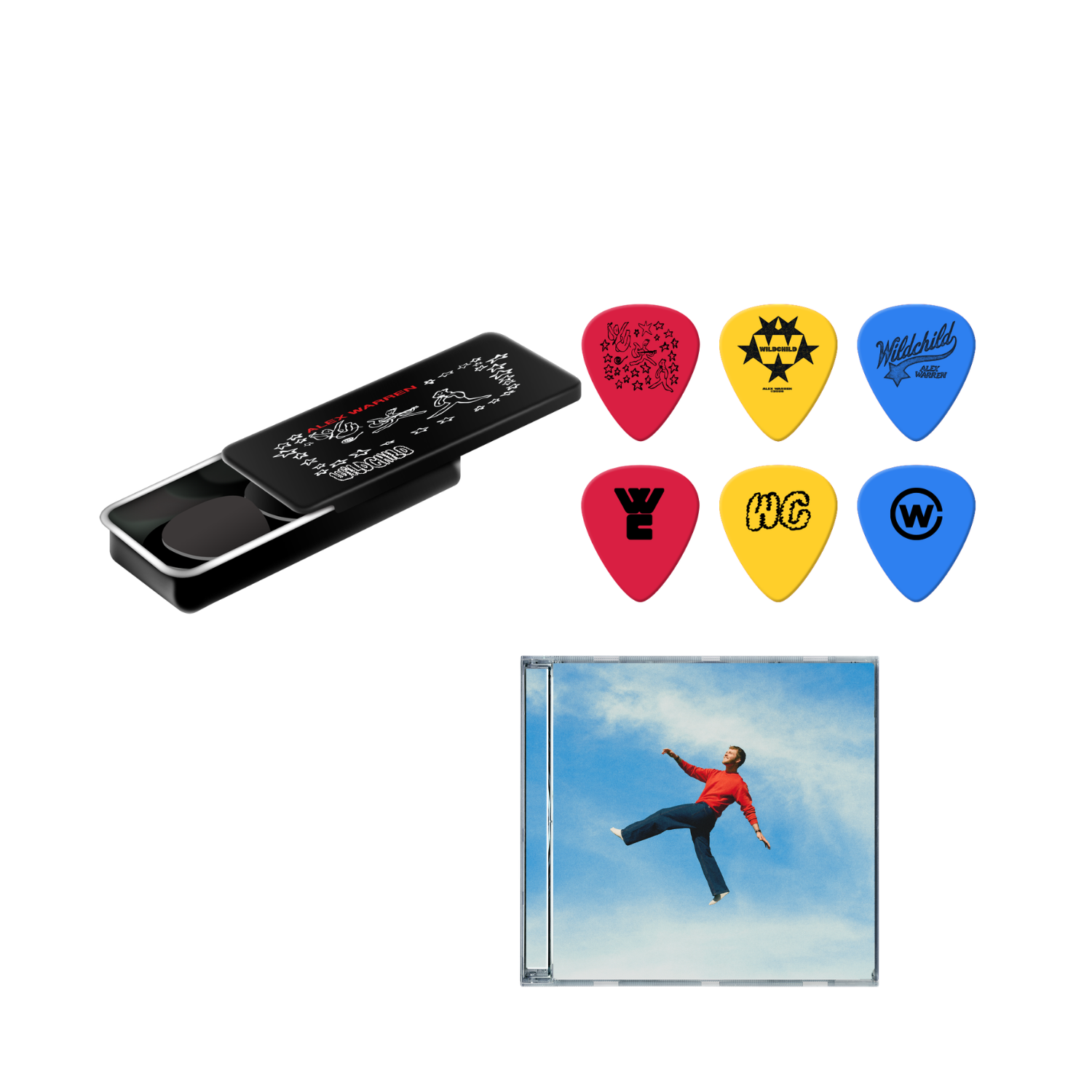 WILDCHILD - CD + GUITAR PICK SET FAN PACK – Alex Warren
