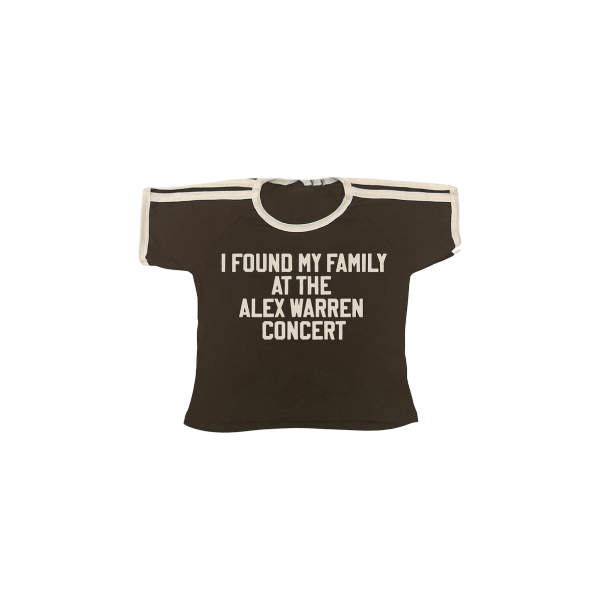FOUND MY FAMILY BROWN RAGLAN