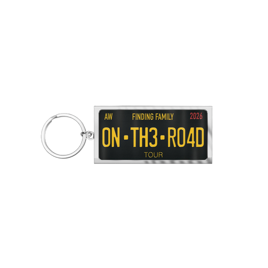 0N TH3 RO4D KEYCHAIN