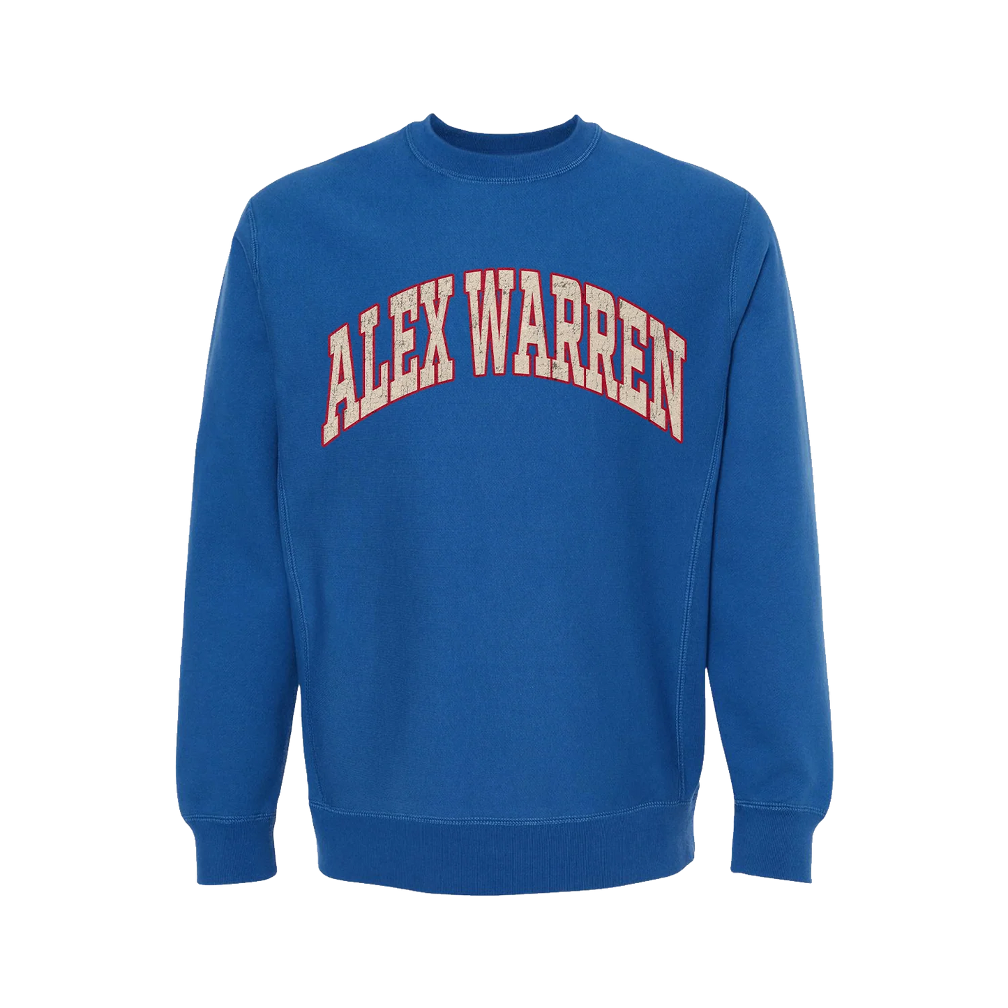 Alex Warren Collegiate Crewneck