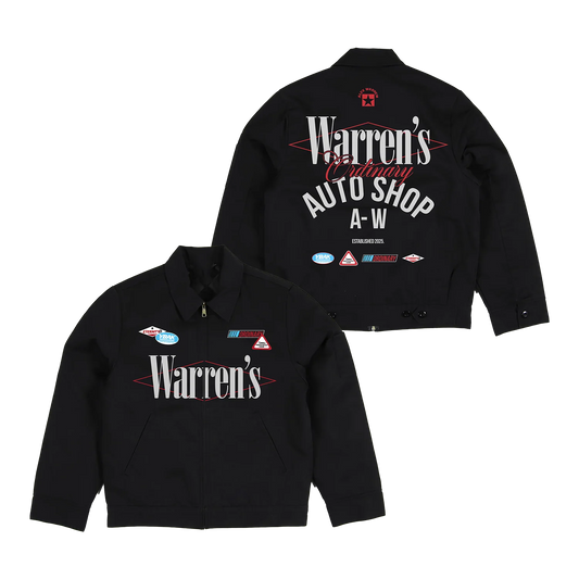 Warren's Auto Shop Work Jacket