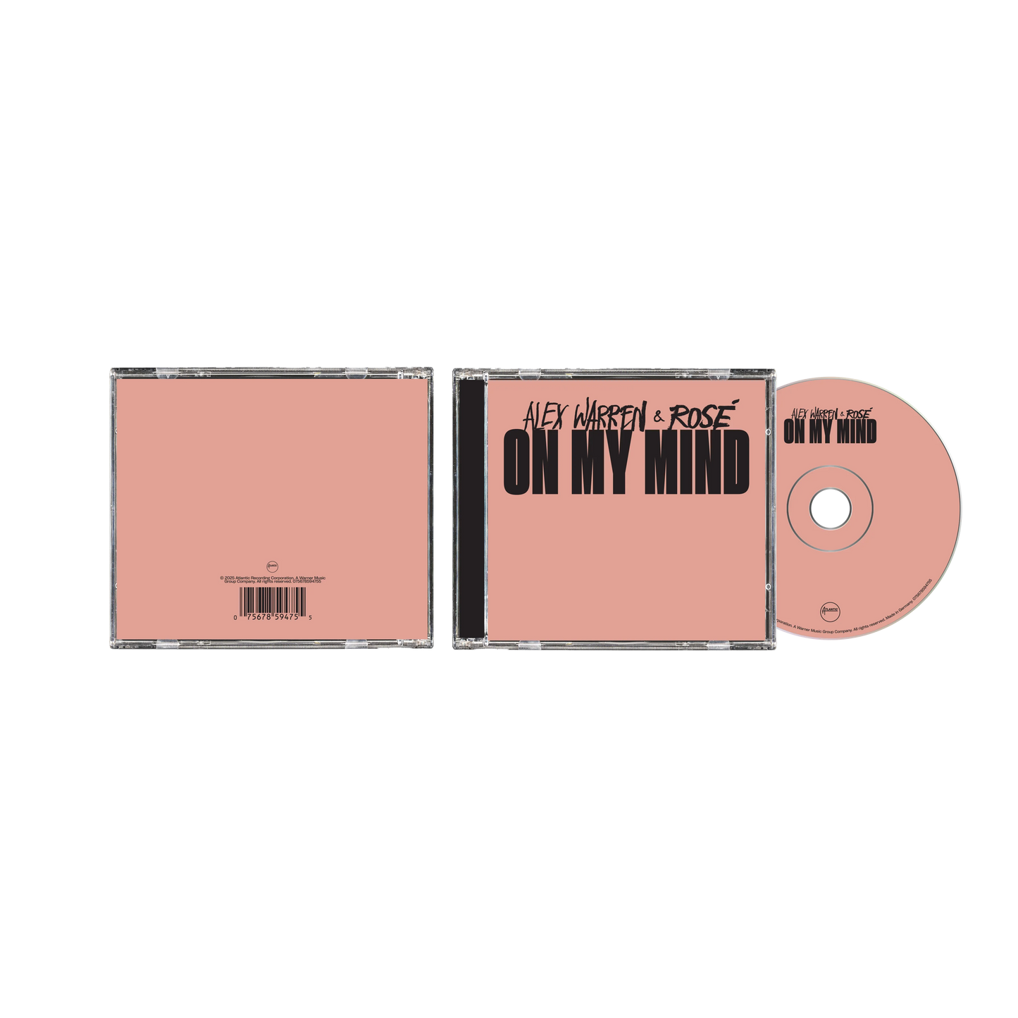 On My Mind CD (Alex Warren & ROSÉ)