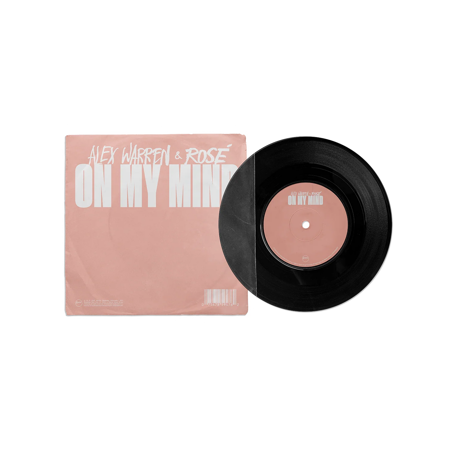 On My Mind 7" (Alex Warren & ROSÉ)