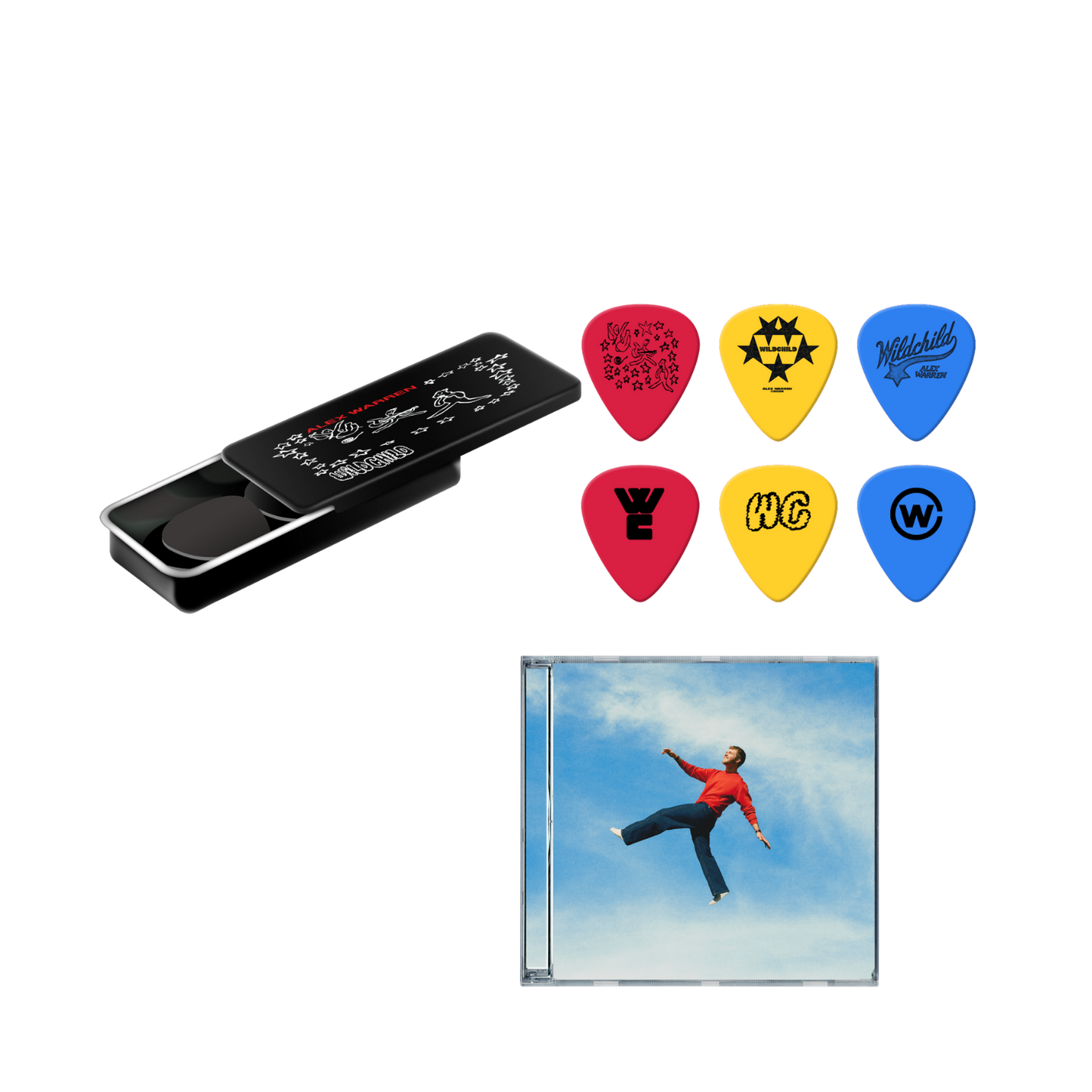 WILDCHILD - CD + GUITAR PICK SET FAN PACK